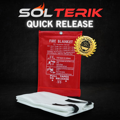 Emergency Quick Release Fire Blanket